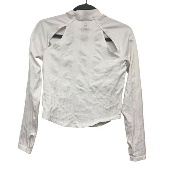 Free people movement white long sleeve shirt size m/l - Picture 2 of 3